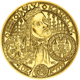 Zlatá mince 10.000 Kč Nové Město Pražské 1998 - 1999 běžná kvalita