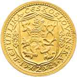 Zlatý Svatováclavský 2 dukát 1923