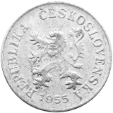Mince 5 haléř 1955