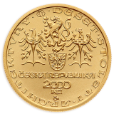 Zlatá mince 2.000 Kč - Rotunda ve Znojmě 2001