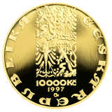 10.000 Kč - Pražský groš 1995 - 1997