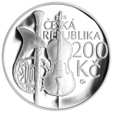 200 Kč - 200. výročí zahájení výuky na Pražské konzervatoři 2011