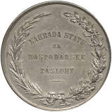 Stříbrná medaile - Náhrada státu za hospodářské zásluhy