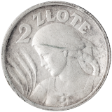 2 złote 1924 Woman and Ears