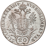 20 Krejcar 1819 M - František II.