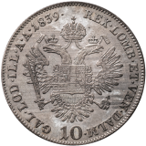 10 Krejcar 1839 C - Ferdinand V.