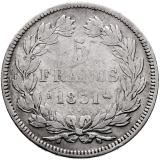 5 francs 1831 - Louis Philippe I.