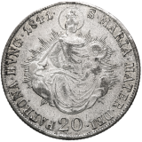 20 Krejcar 1841 B - Ferdinand V.
