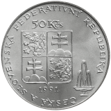 50 Kčs Karlovy vary 1991