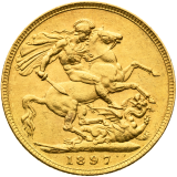 Gold Sovereign 1897 - Victoria