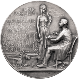 Stříbrná medaile 1901 - K udělení práv Vysoké technické škole k udělování titulů
